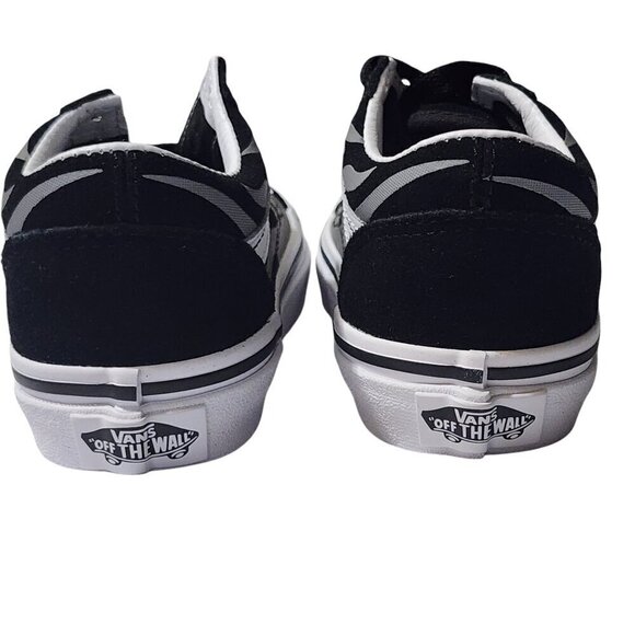 Vans Old Skool‎ Suede Flame Kids Size 11 - Picture 6 of 7